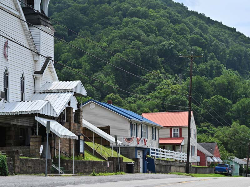 West Virginia, which statistically is among the least-healthy states in the nation, is one of five states that American Heart Association News visited to report on rural health challenges and solutions. (Photo by Walter Johnson Jr./American Heart Association)