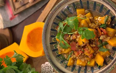 Moroccan lentil stew Moroccan lentil stew