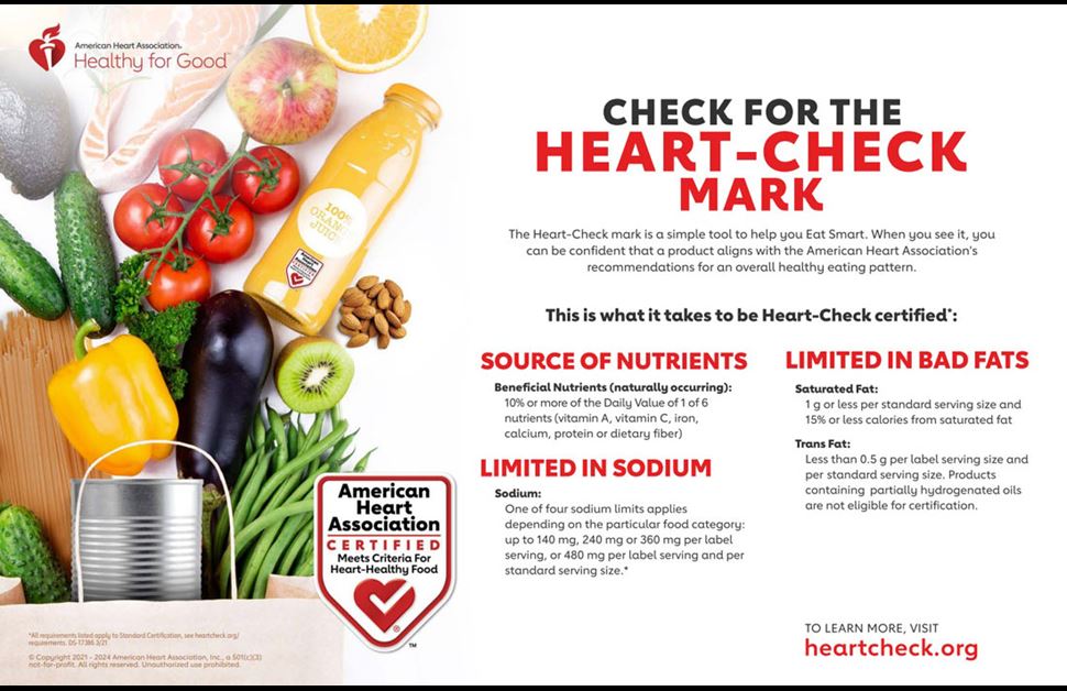 Check for the Heart-Check Mark Infographic