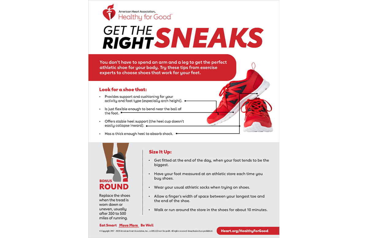 Get the right exercise sneakers shoes