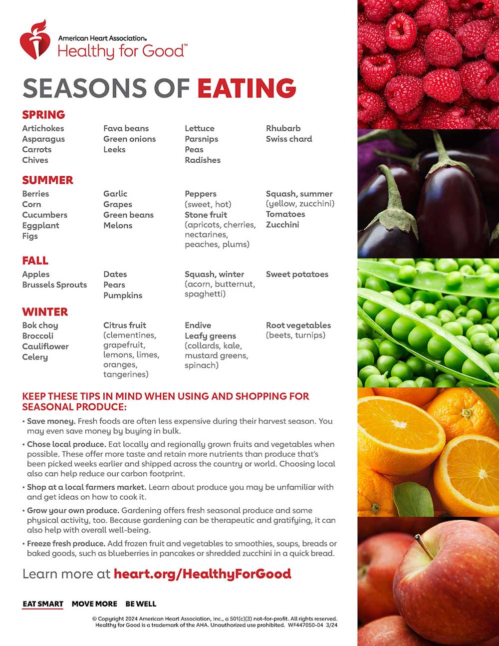 The Benefits of Seasonal Produce and What's In Season Now