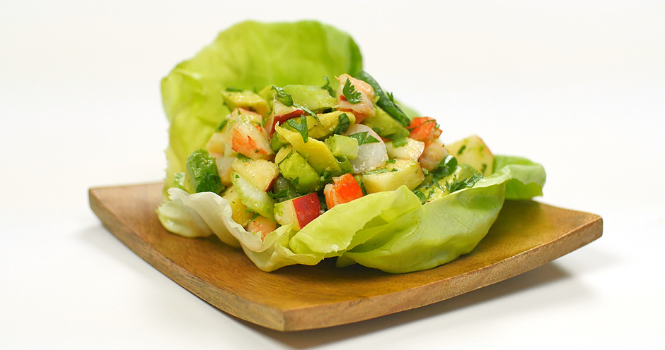 avocado and shrimp salad