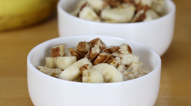 Overnight No Cook Banana Oatmeal