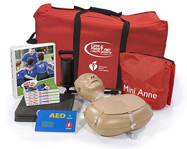 CPR and First Aid in Youth Sports training kit