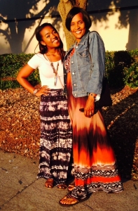 Cheryl Lawson and daughter