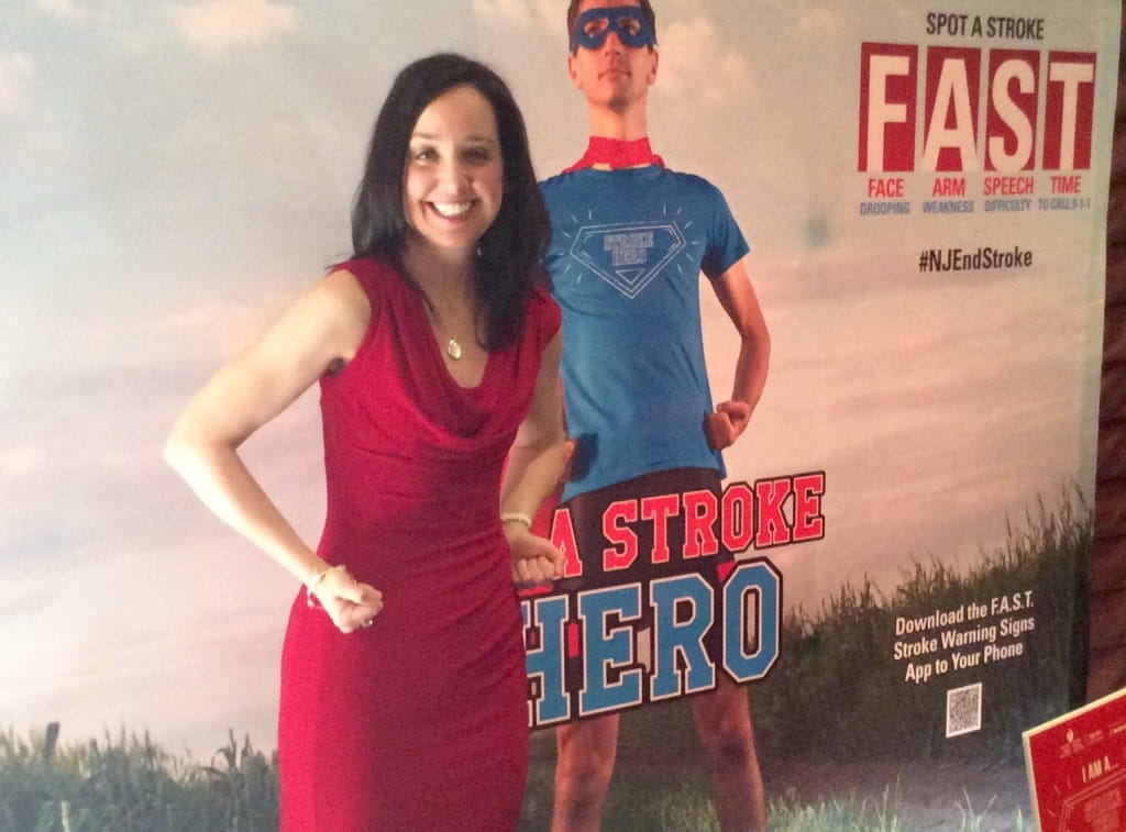 Stacy Quinn was diagnosed with a mini-stroke at 41.