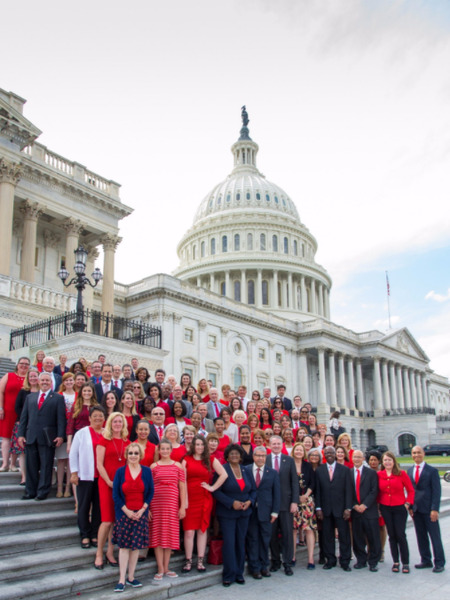 Advocates Gather on Capitol Hill Steps