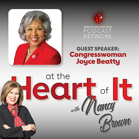 Photo Promo - At the Heart of It with Nancy Brown Guest Congresswoman Joyce Beatty