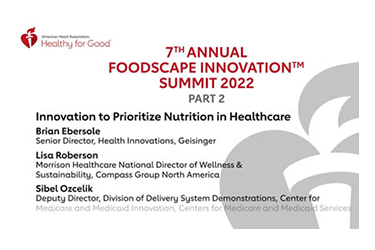2022 Summit Innovation to Prioritize Nutrition Part 2