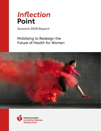 cover of the American Heart Association Inflection Point Summit 2026 Report