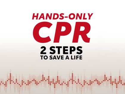 Hands-Only CPR instructional video