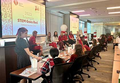 Annual STEM Goes Red