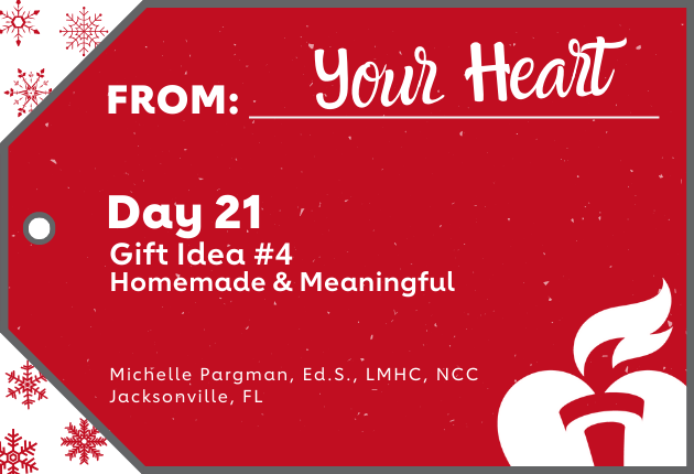 Day 21 - Gift Idea #4: Homemade & Meaningful