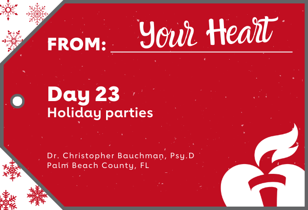 Day 23 - Holiday parties 