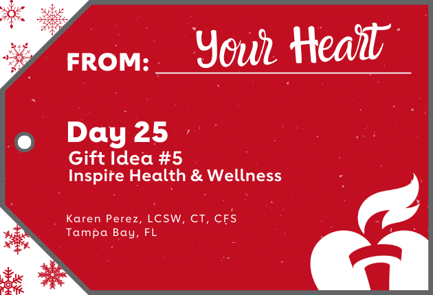 Day 25 - Gift Idea #5: Inspire Health & Wellness