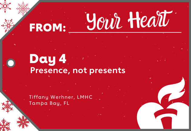 Day 4 - Presence, not presents
