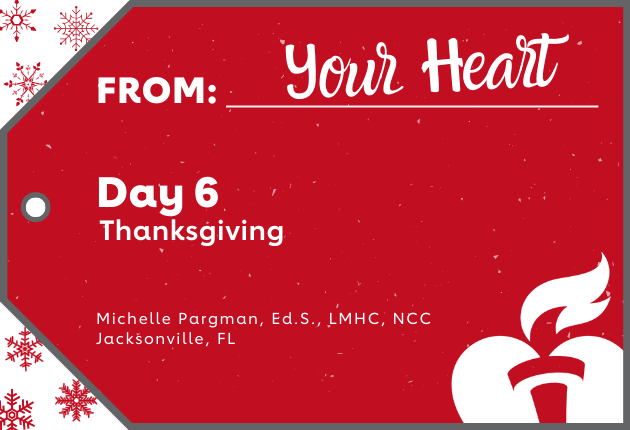 Day 6 - Thanksgiving