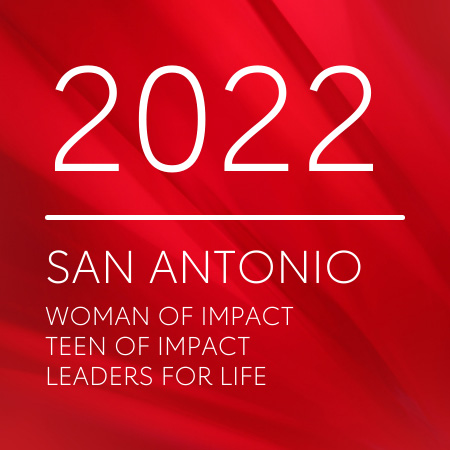 2022 san antonio women of impact, teen of impact, and leaders for life
