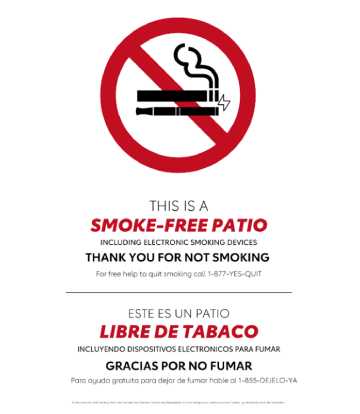 Smoke-Free Signage
