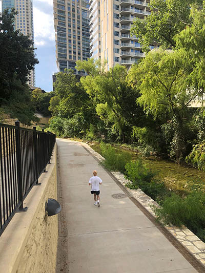 Man Jogging