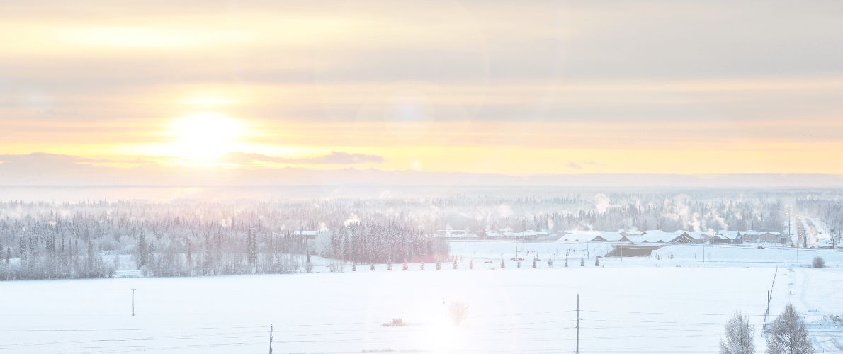 Fairbanks sunset