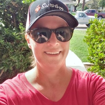 Sonya Adams walking