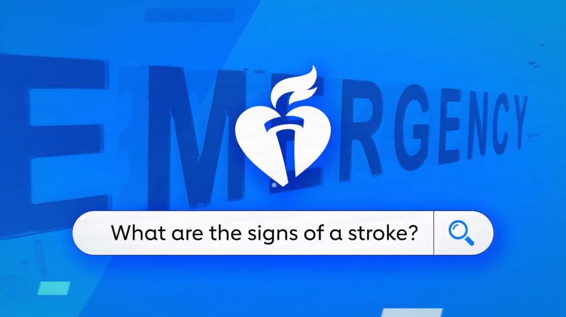 What are the signs of a stroke?
