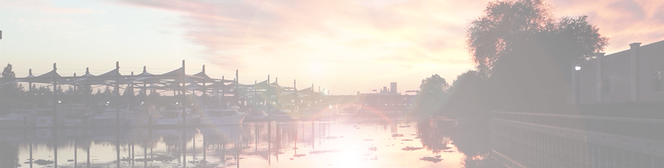 Stockton and Modesto header Stockton California sunset over the river