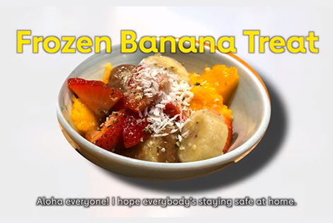Frozen Banana Treat