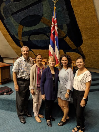 Group of Hawaii advocates helps HI Senate pass S.B. NO 549