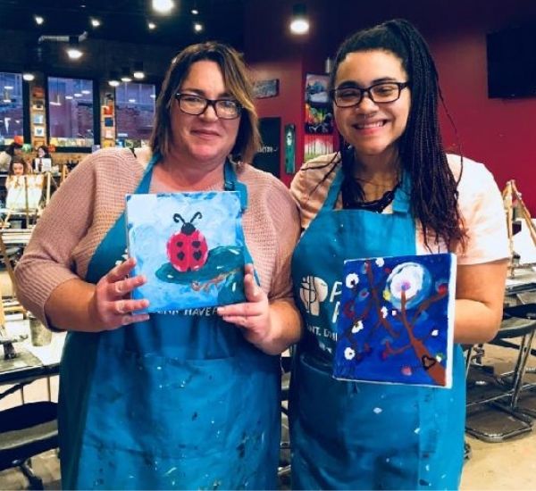 Lisa Marie Westbrook and daughter, Kashmira