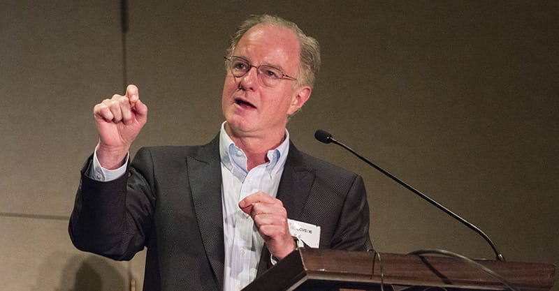 Doctor Joseph Hill speaking at BCVS 2016