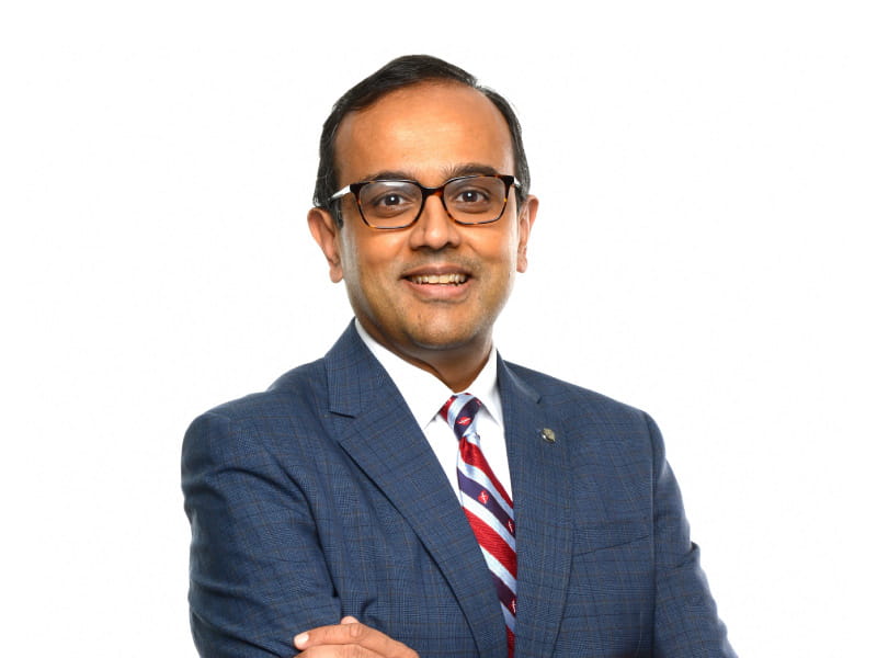 Dr. Manesh Patel, chief of cardiology and clinical pharmacology at Duke University School of Medicine, is the American Heart Association’s 2023 Physician of the Year. (AHA)