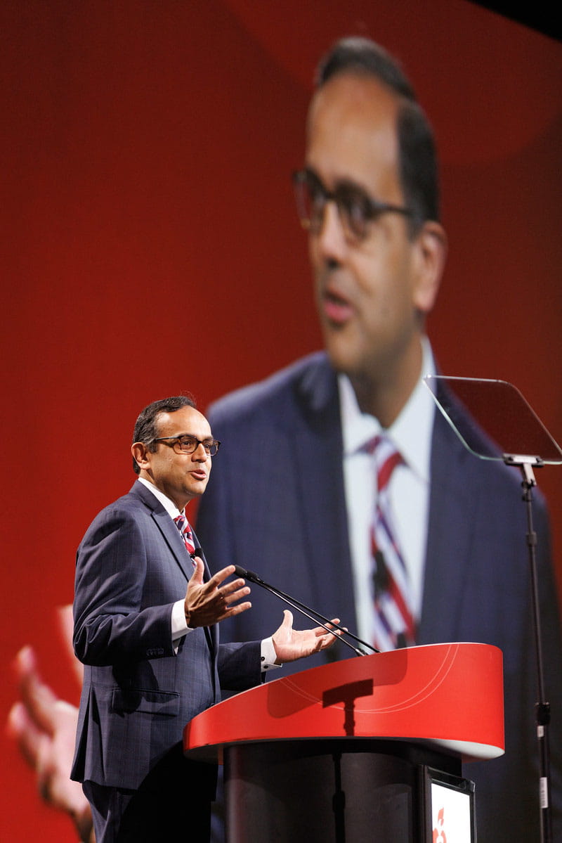 Dr. Manesh Patel speaks on