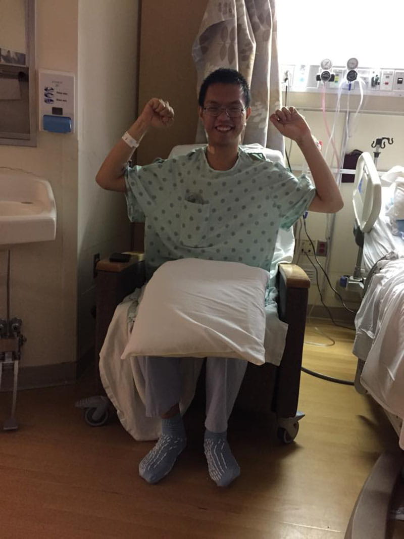 In 2015 Vi Tang learned that he needed an open-heart surgery called a septal myectomy to remove some of the thickened heart muscle. (Photo courtesy of Vi Tang)