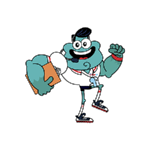 GoNoodle Coach Terry illustration GoNoodle Coach Terry illustration