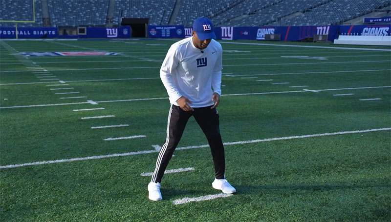 New York Giants Fast Feet video