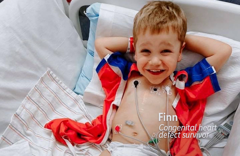 Finn - congenital heart defects survivor
