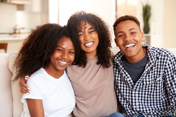 mom with teenagers