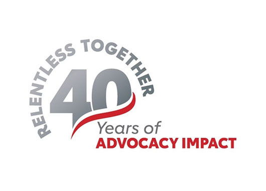 Relentless Together - 40 years of advocacy impact