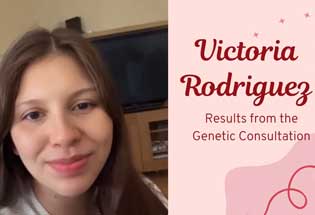 Victoria shares results from her genetic consultation