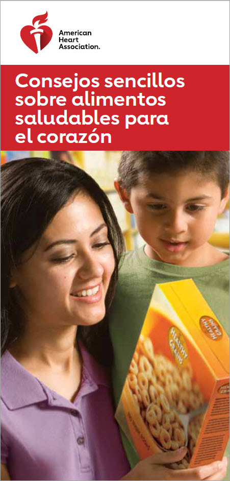 Mom and son reading cereal box_50-1620