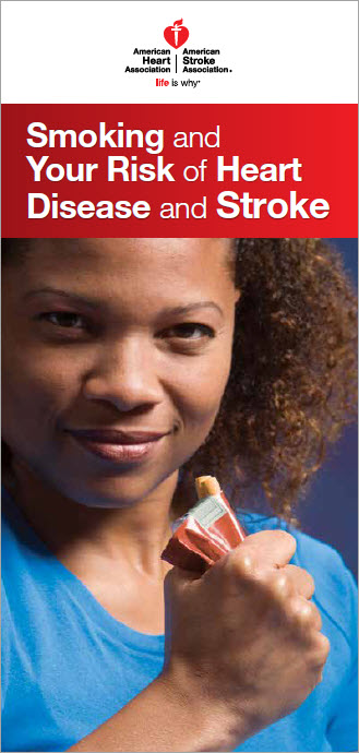 Smoking and Heart Disease brochure cover