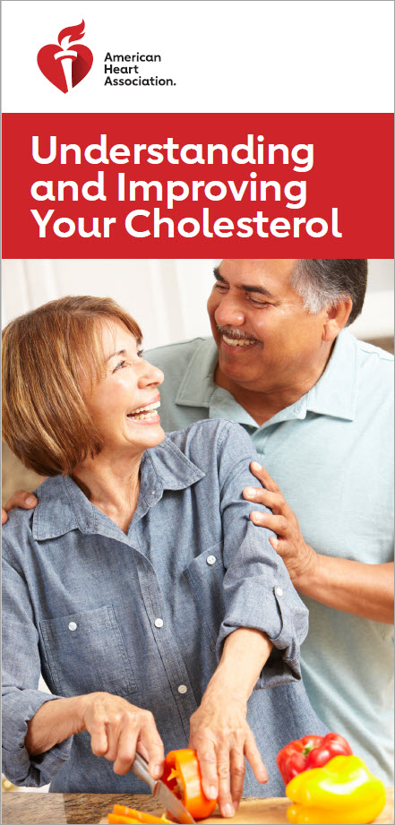 Understanding and Improving Cholesterol brochure cover