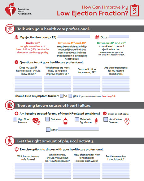 How can I improve my ejection fraction pdf