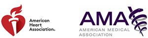 American Heart Association | American Medical Association dual logo