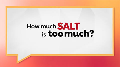 How much salt is too much? video screenshot