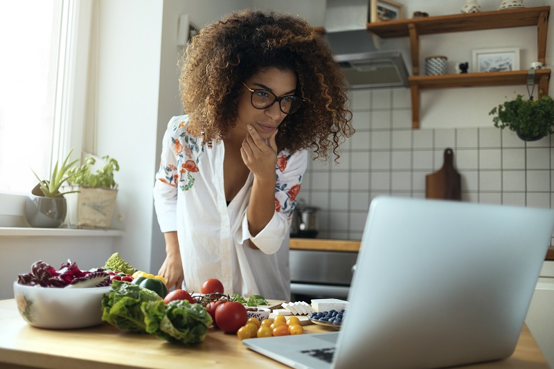 Additional Resources woman cooking healthy food