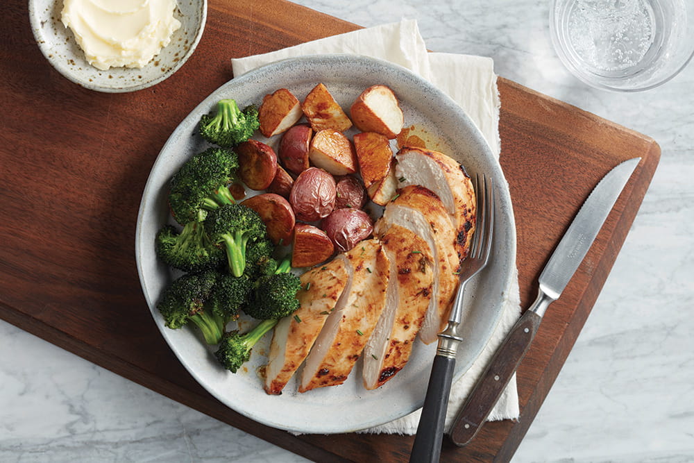 Sheet Pan Rosemary Balsamic Chicken and Vegetables American Heart