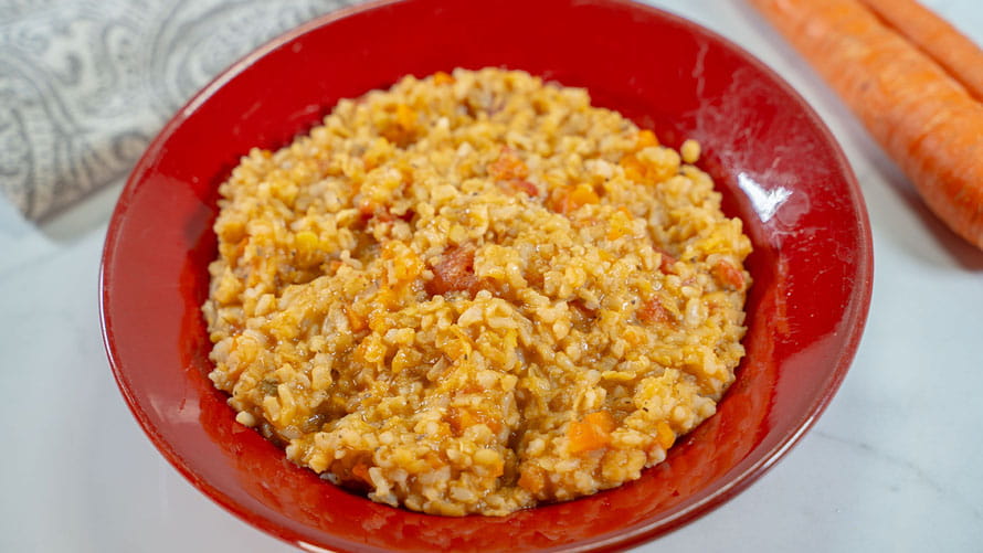 Red Lentils with Vegetables and Brown Rice | American Heart Association